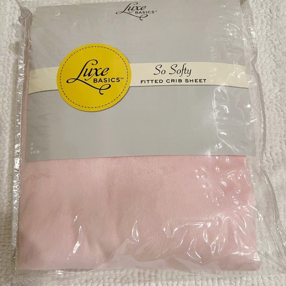 LUXE BASICS SO SOFTY FITTED CRIB SHEET - Picture 2 of 6